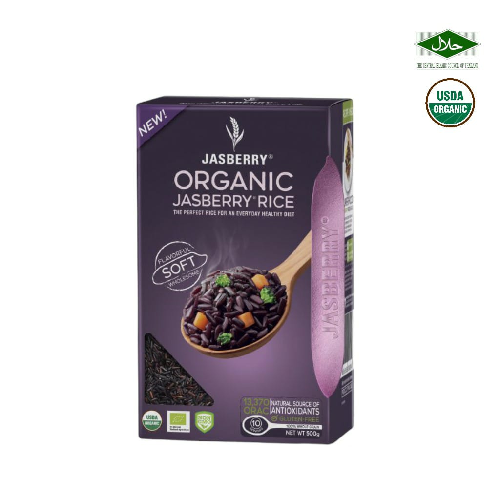 Jasberry Organic Rice 500g (2 For) (Exp Date:25/10/2024)