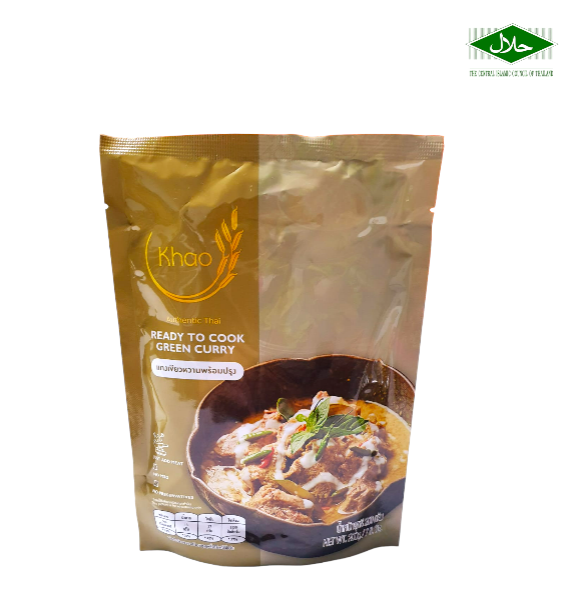 Khao Ready to Cook Green Curry 200g (Exp Date:11/05/2024)