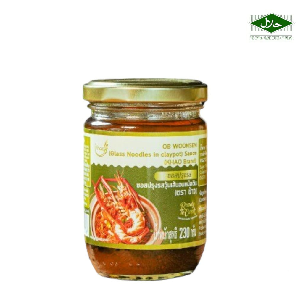 Khao OB Woonsen (Glass Noodles in claypot) Sauce 230g (Exp Date:30/01/2025)