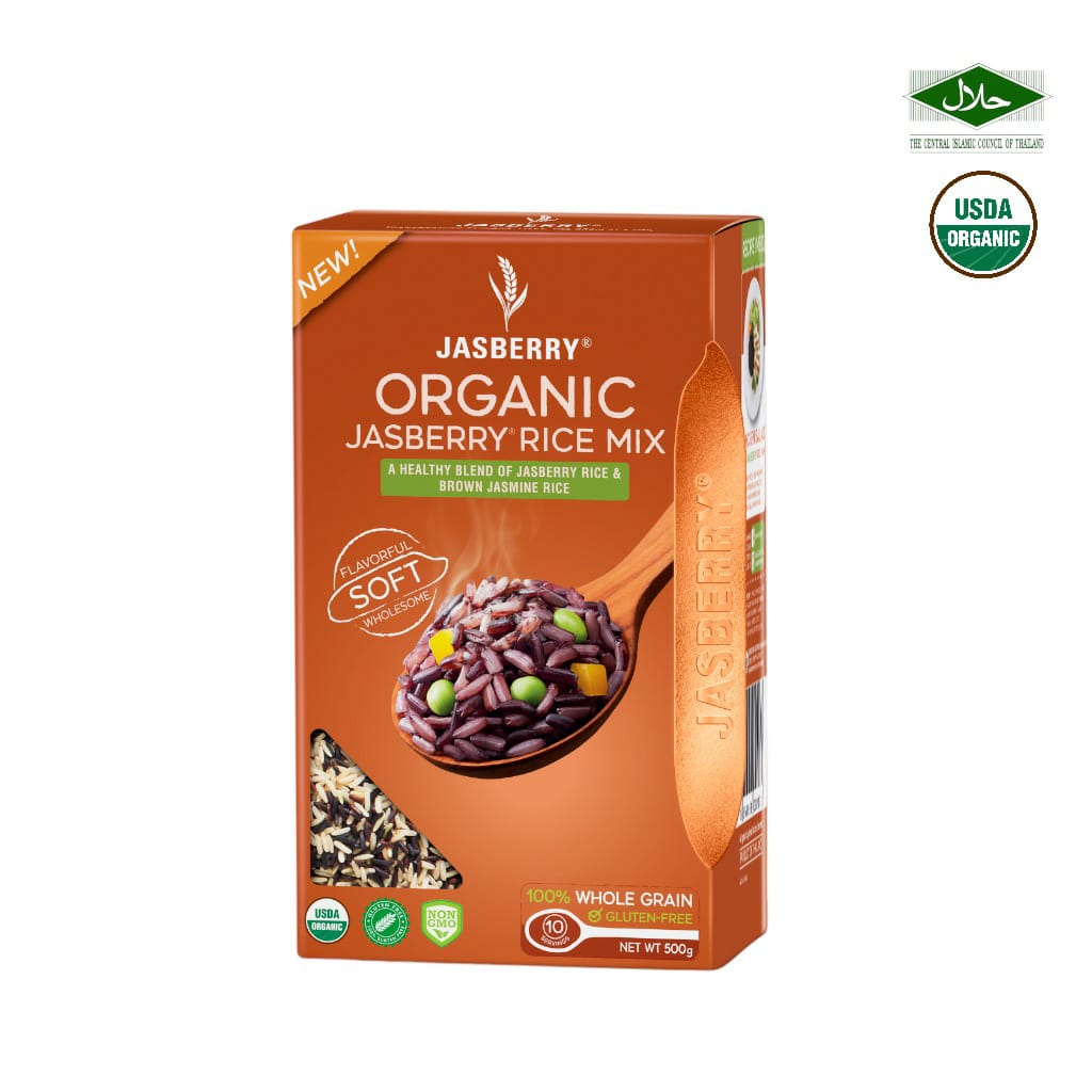 Jasberry Organic Rice Mix 500g (Exp:16/06/2024)