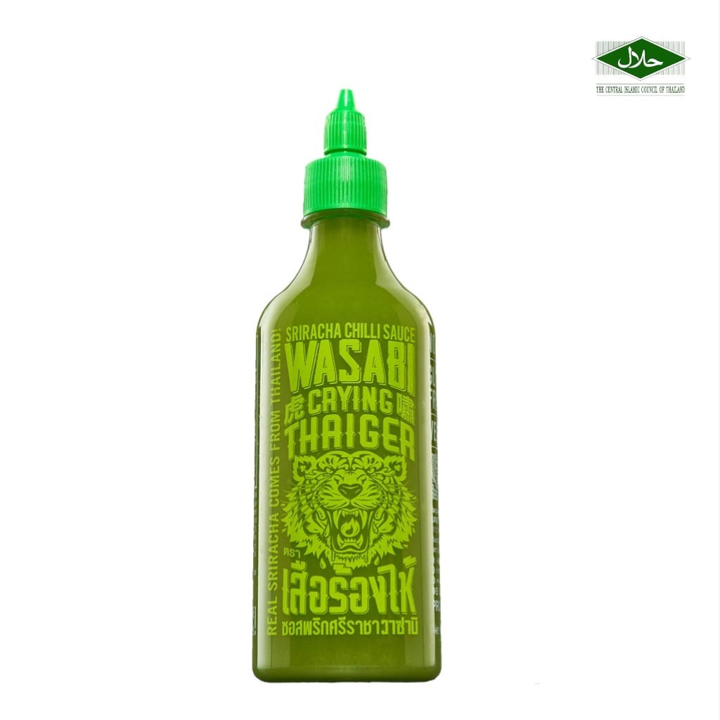 Crying Thaiger Sriracha Wasabi Chili Sauce 440ml (Exp:25/01/2025)