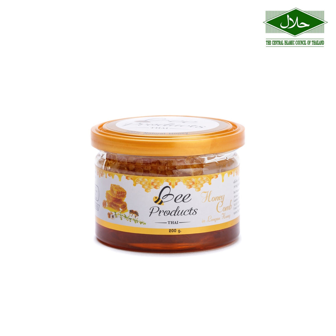 Bee Products Honey Comb in Longan Honey 200g (Exp Date:10/10/2025)