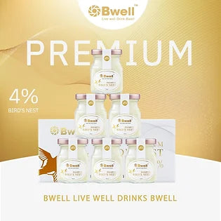 Bwell 4% Bird Nest with Rock Sugar 75ml (Box of 6) (Exp Date:08/06/2024)