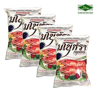 Manora Shrimp Chips Packets Bundle 4 Pkts x 75g (Exp Date:07/08/2024)