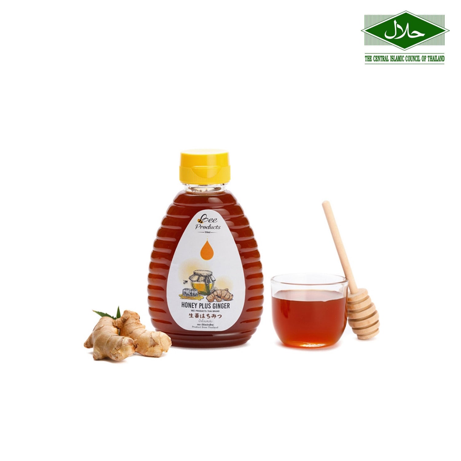 Bee Product Ginger Honey 250g (Exp Date:10/10/2024)