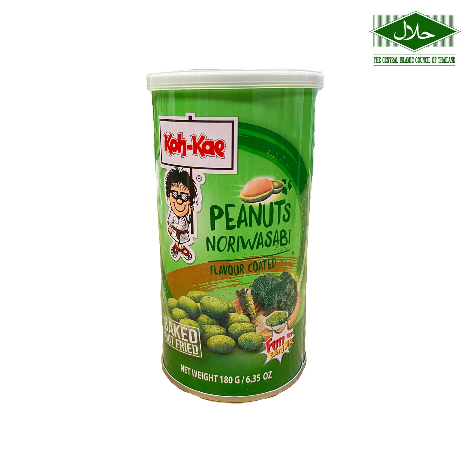 Koh-Kae Peanuts Nori/Wasabi Flavour 180g (Exp:12/01/2024)