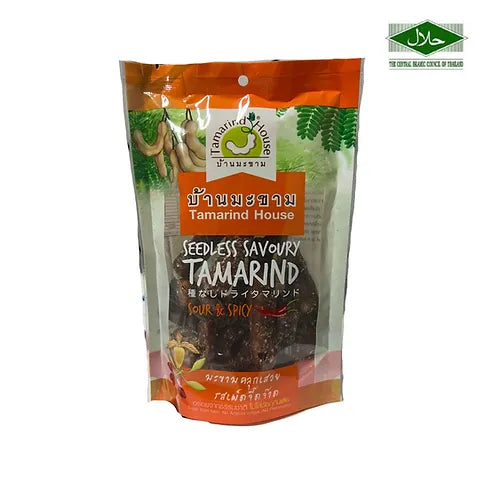Tamarind House Seedless Tamarind Sour &amp; Spicy 90g (Exp:09/03/2024)