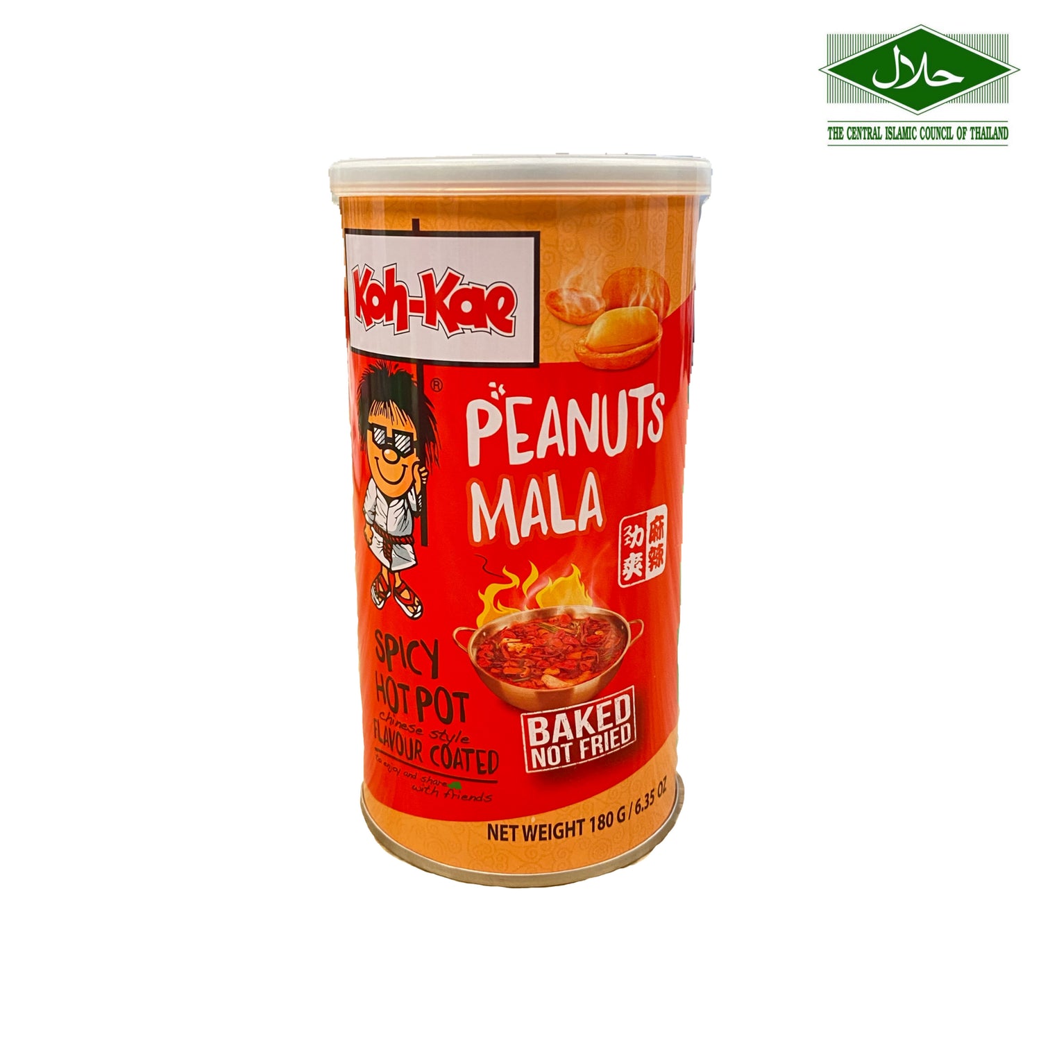 Koh-Kae Peanuts Mala Flavour 180g (Exp:12/01/2024)