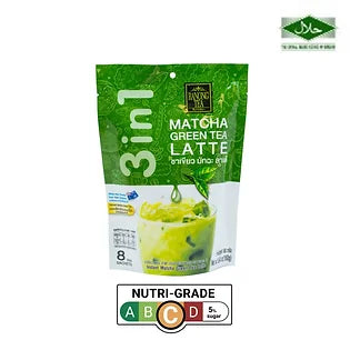 Ranong Tea 3in1 Matcha Green Tea Latte (8 sachets x 20g) (Exp Date:12/05/2024)