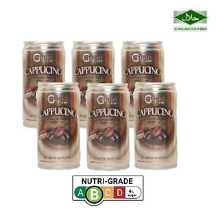 C Light Cappuccino 6 Can x 180ml (Exp Date:13/06/2024)
